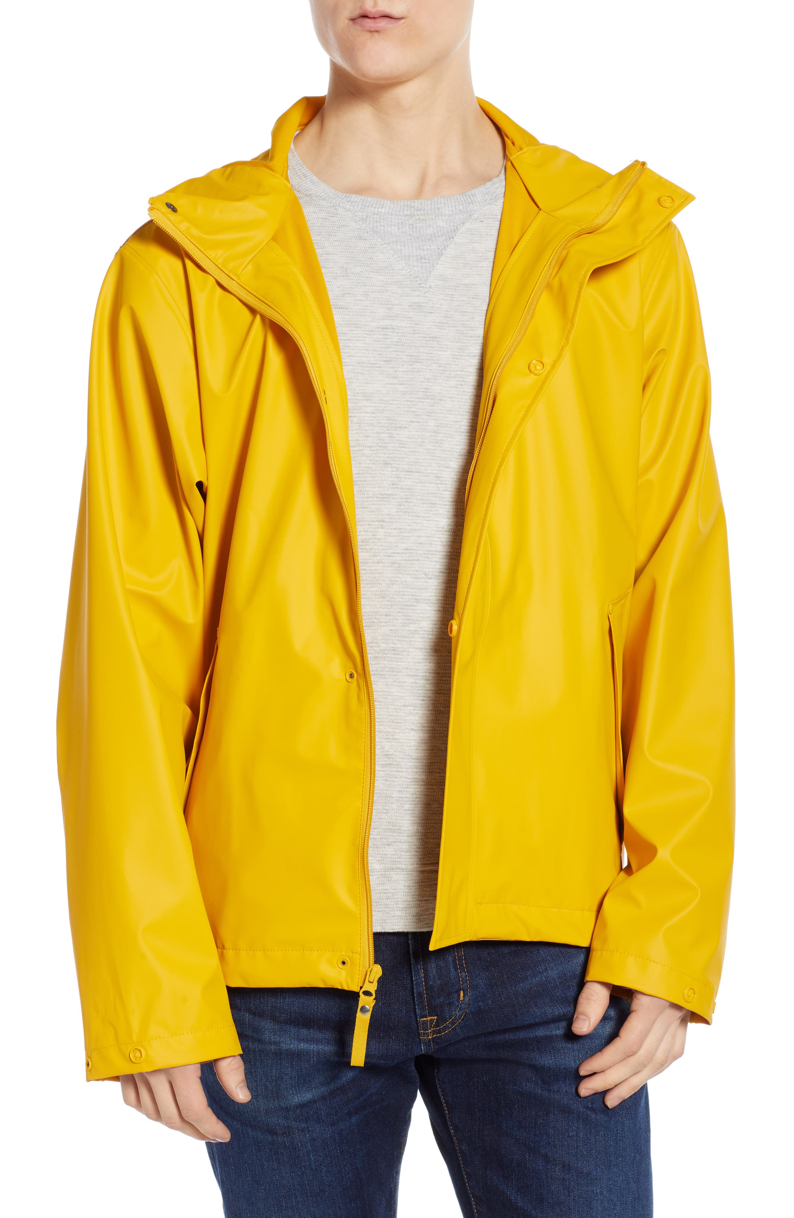 Helly-Hansen mens Moss Hooded Fully Waterproof Windproof Raincoat Jacket